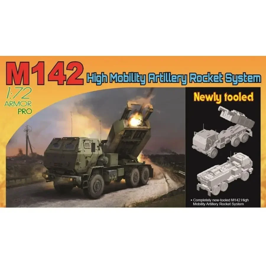 

DRAGON 7707 1/72 M142 High Mobility Artillery Rocket System - Scale Model Kit