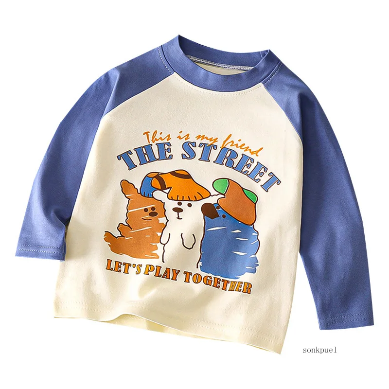 

Осенняя детская одежда 202, детская футболка с длинными рукавами, новая весенняя хлопковая детская базовая рубашка, топы для мальчиков и девочек