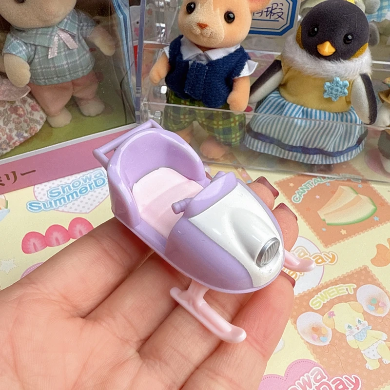 Sylvanian Families 소녀 장난감 소녀 Ternurines 소년을위한 어린이 장난감 애니메이션 인형 집 가구 재고 피규어의 미니 귀여운 장식품