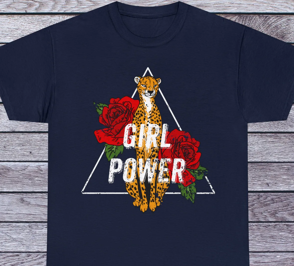 

Girl Power Tattoo Quotes Shirt Funny Quotes Gift Old School Tattoo, Flower Tee