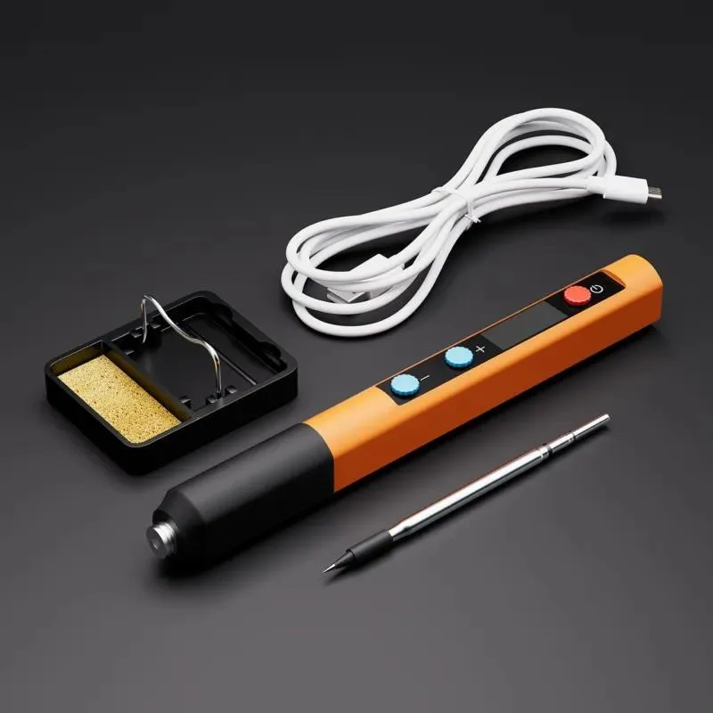 Wireless Soldering Iron Intelligent Digital Display Portable Rechargeable Electric Soldering Pen Kit For DIY Electronics