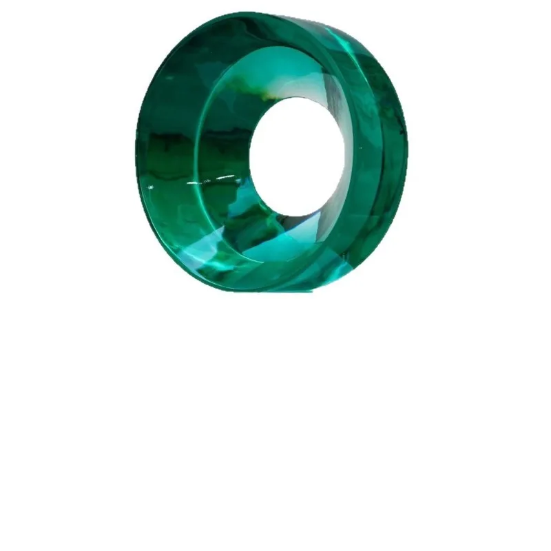

Light luxury transparent resin sculpture ornament