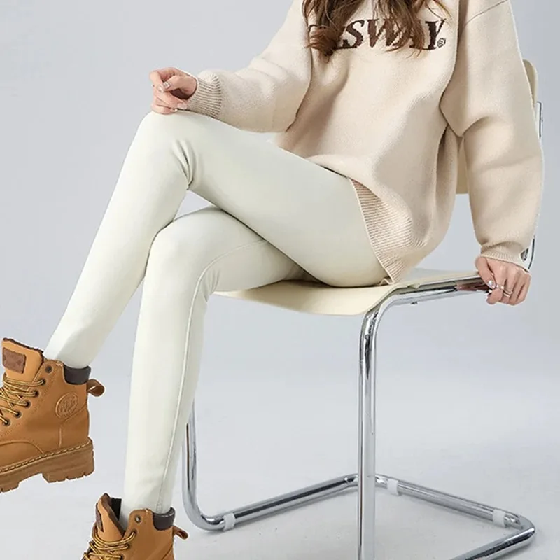 Out Wear High Waist Tummy Control Shark Leggings Women Autumn Outdoor Plus Fleece Leggings Sport Fitness Winter Warm Leggings