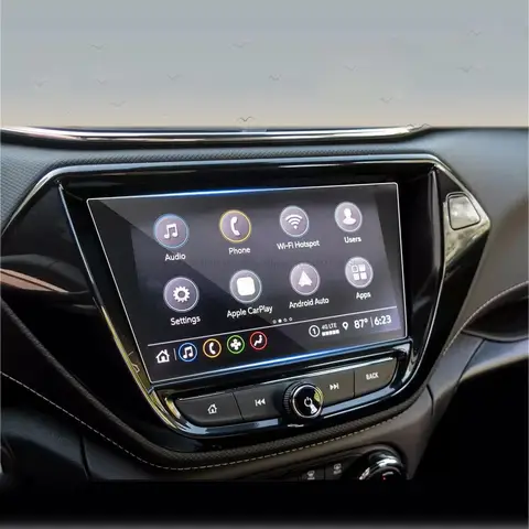Защитная пленка из закаленного стекла для Chevrolet Trailblazer 2021 2022 2023, автомобильный радиоприемник, навигация, GPS, аксессуары против царапин