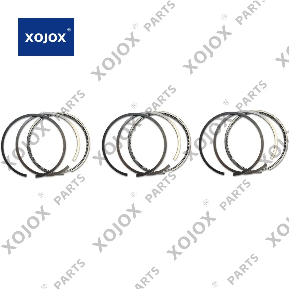 Поршневые кольца XOJOX 3TNM72 для двигателя Yanmar VIO17 Экскаватор для генератора Yanmar AJ219 RG8 Polaris Ranger