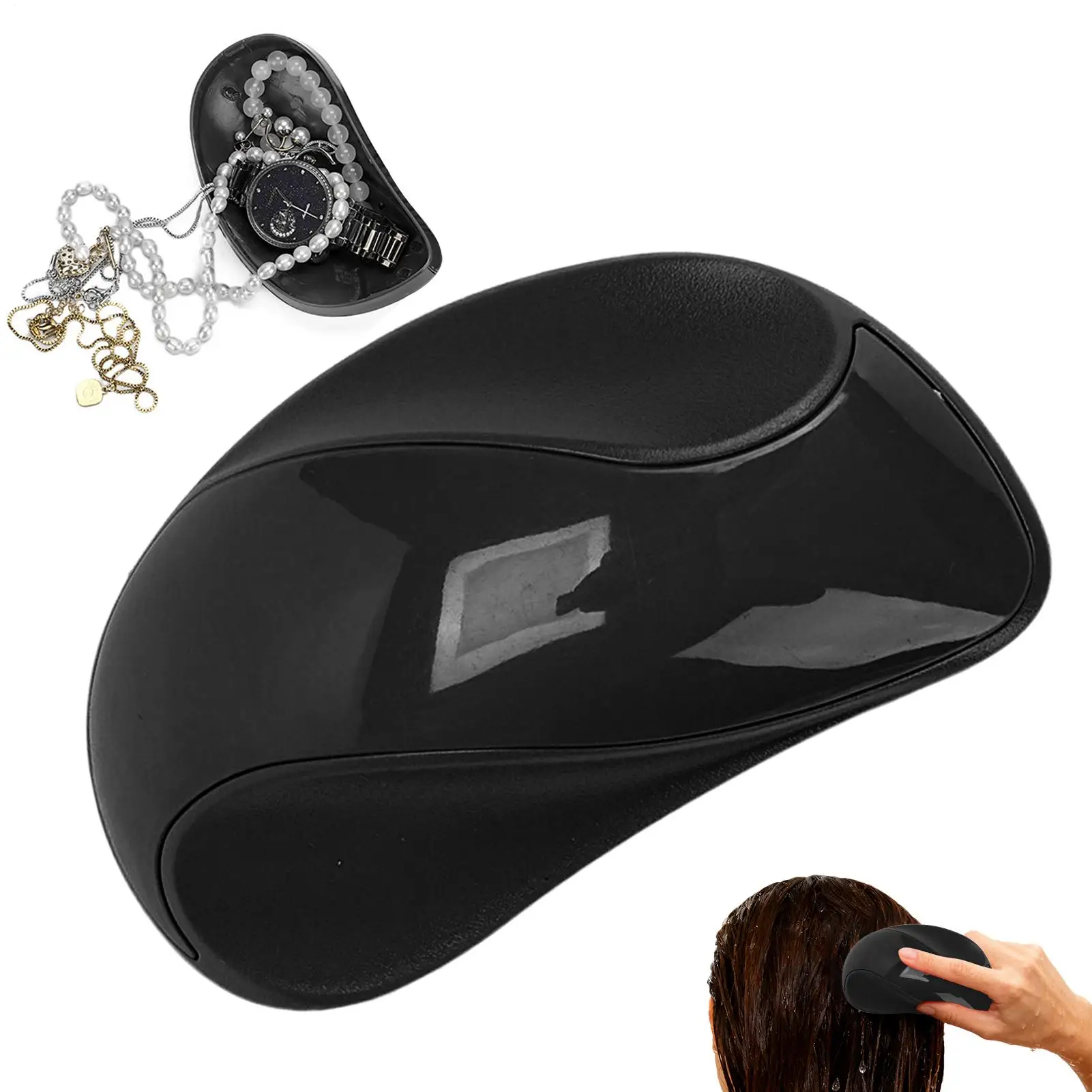 กล่องเก็บเงินลับ ดีไซน์หวีนวด สร้างสรรค์ สำหรับใช้ในบ้าน เดินทาง รถยนต์ ออฟฟิศ หอพัก ห้องนอน