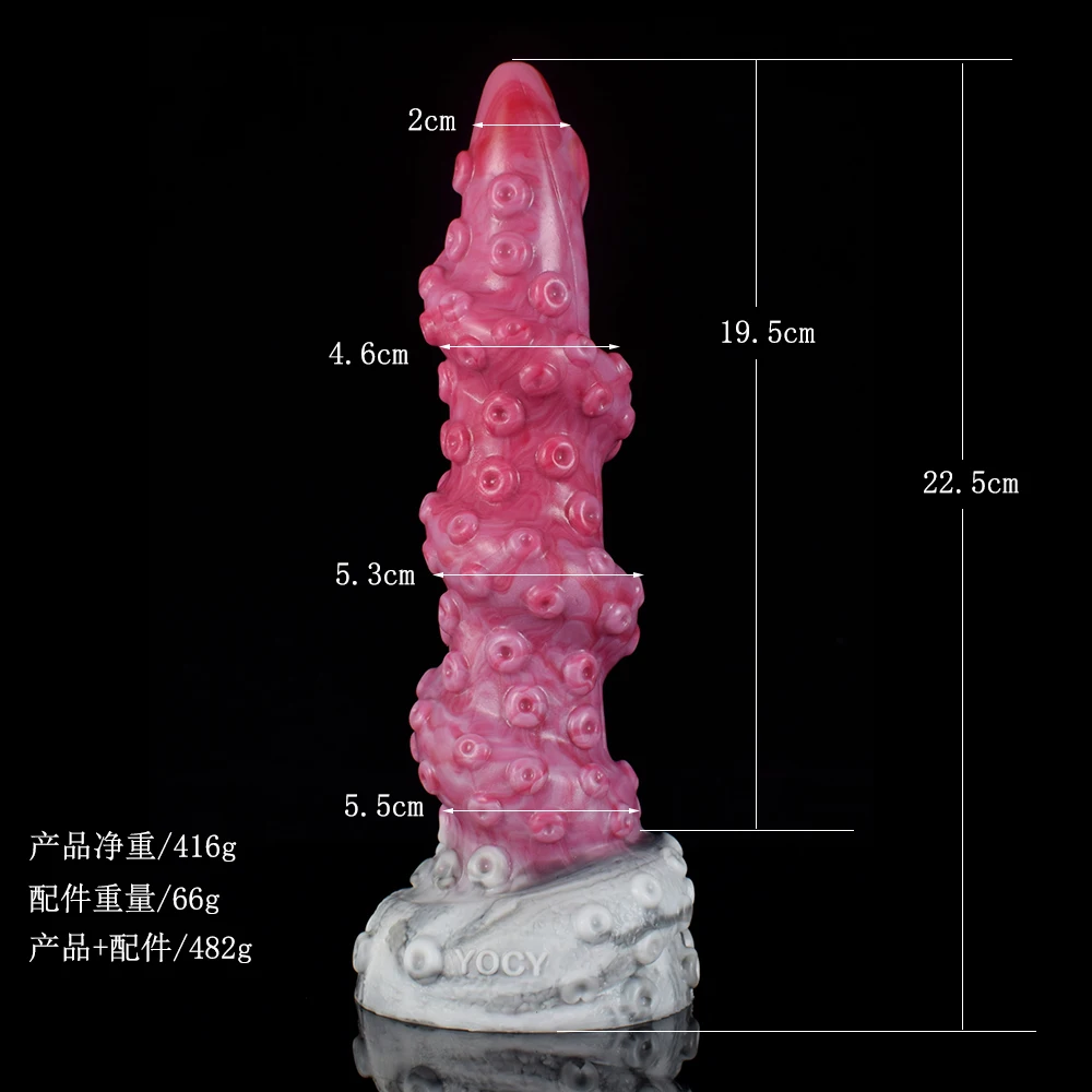 FAAK Vibrating Butt Plug With Sucker Remote Control Vibrators Twist Gory Raw Meat Color Sex Toys For Women Men Prostate Massage