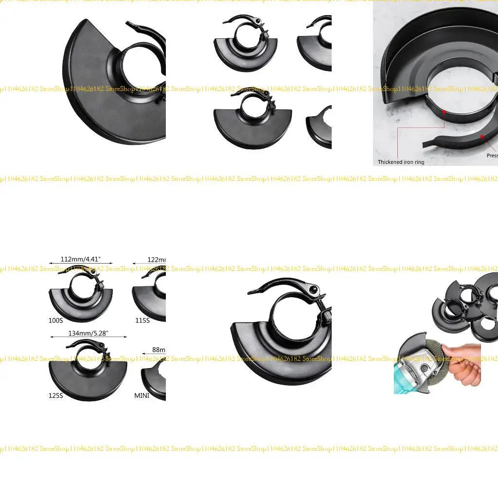 

Q2Q4 Angles Grinder Wheel Cover Metal Material Grinder Wheel Protector for Woodworking and Metalworking Projects
