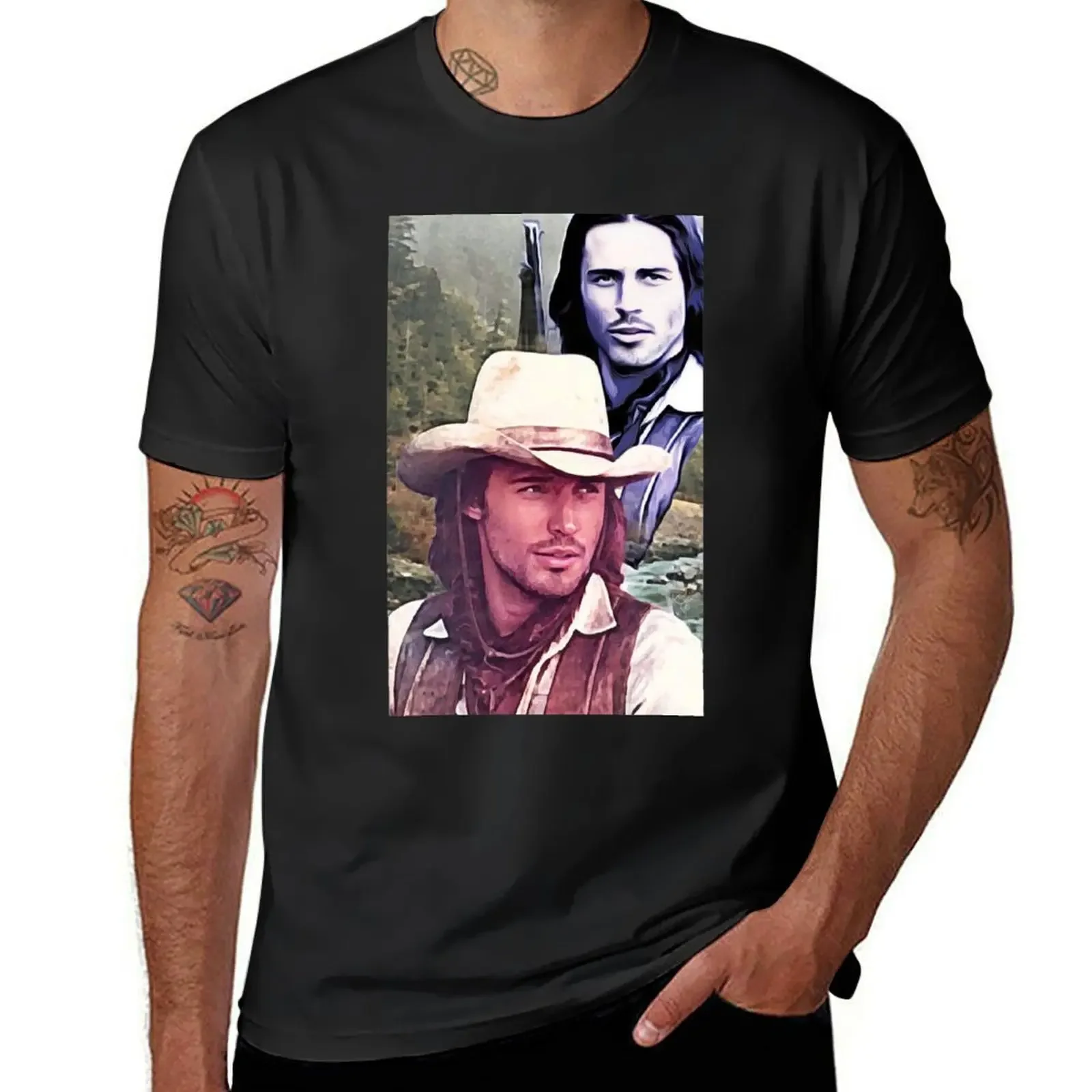 

LUKE MACAHAN/ HOW THE WEST WAS WON T-Shirt Blouse customs mens t shirts pack