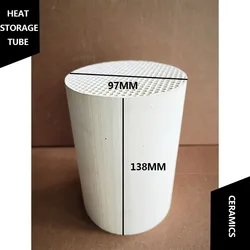 97*138MM Honeycomb Ceramic Heat Storage Body High Temperature Resistant Honeycomb Brick