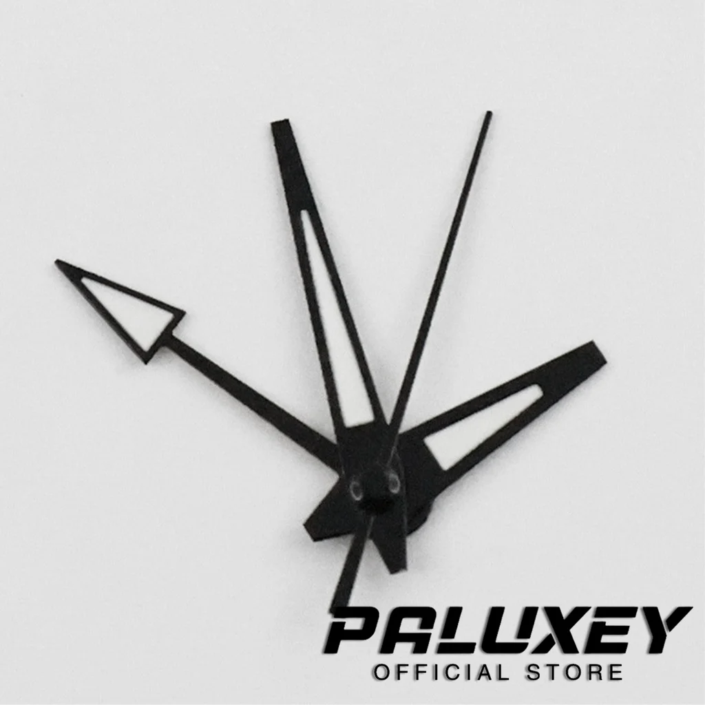 GMT NH34 GS lancette quattro aghi lancette verde luminoso oro rosa argento oro nero orologi puntatore per movimento NH35 NH34A 4R34