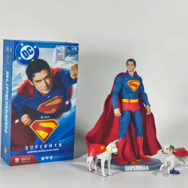 【Presale】Fondjoy New Superman 1/9 Action Figure Dc Movie Version Gunn'S New Superman Figure Ornaments For Toys And Boys Gifts