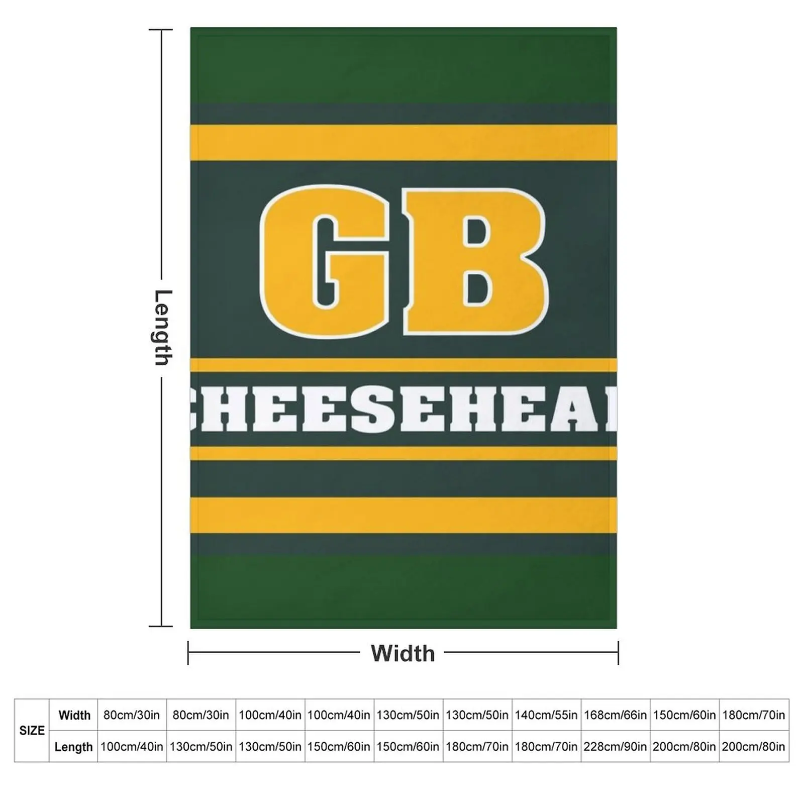 Cheesehead Bar Throw Blanket Hairy Shaggy Blankets