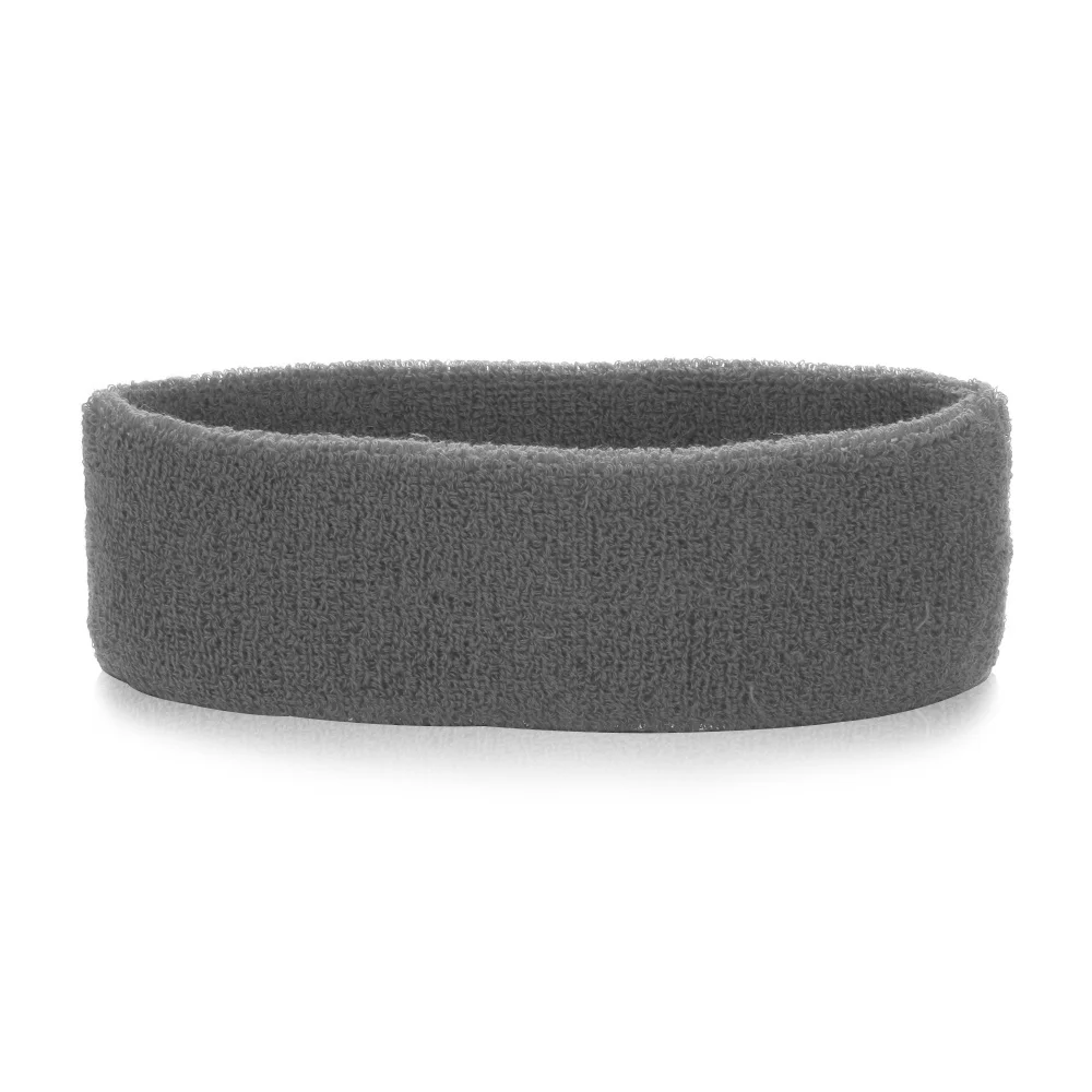 

Wicking Tennis, Basketball For Yoga, Gym, Workout Elastic Hair Bands Cotton Sweatband Athletic Sweat Bands Sports Headbands