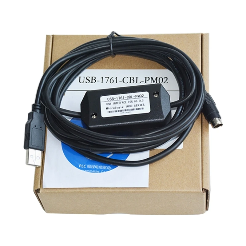 

AB Micrologix 1000/1200/1500 Series Cable USB-1761-CBL-PM02 Programming Cable
