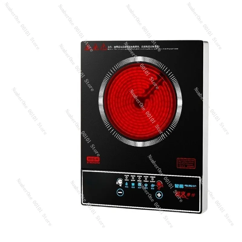 

Electric Ceramic Stove for Home Use, High Heat Non-Picky Pan Induction Cooker, Silent and Efficient Electric Stove