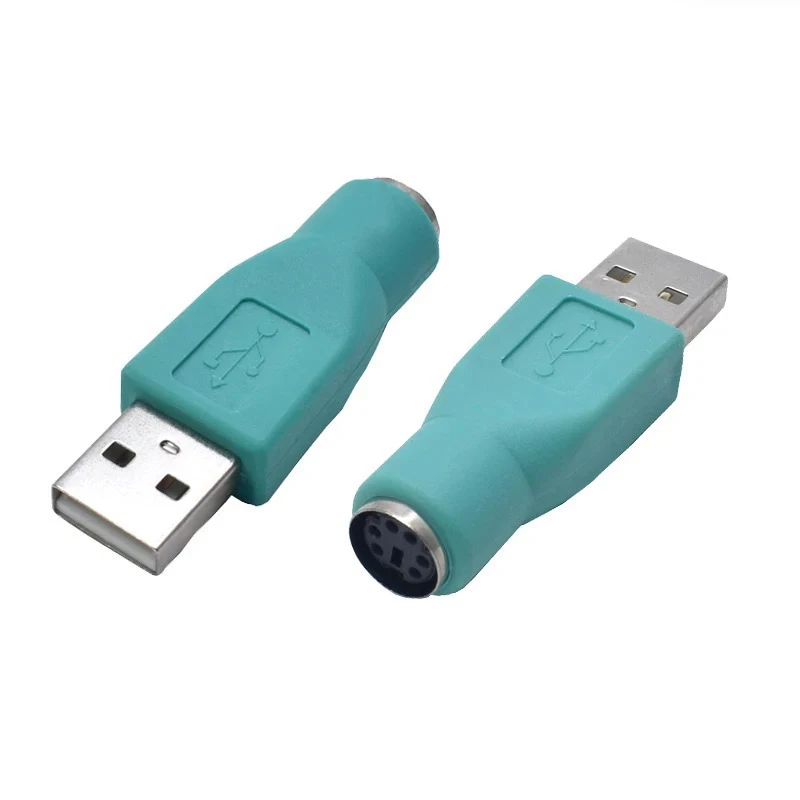 

1PCS PS2 Female To USB Male Adapter For Computers PC Laptop Mouse Keyboard USB Male to PS2 Adapter Converter Connector