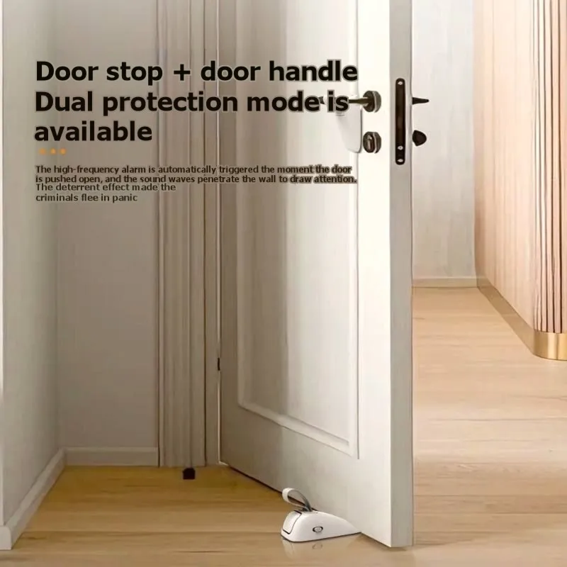 

ABBP-Сигнализация для дверного стопора, портативное устройство для домашней безопасности, 120 дБ, подходит для путешествий и отелей