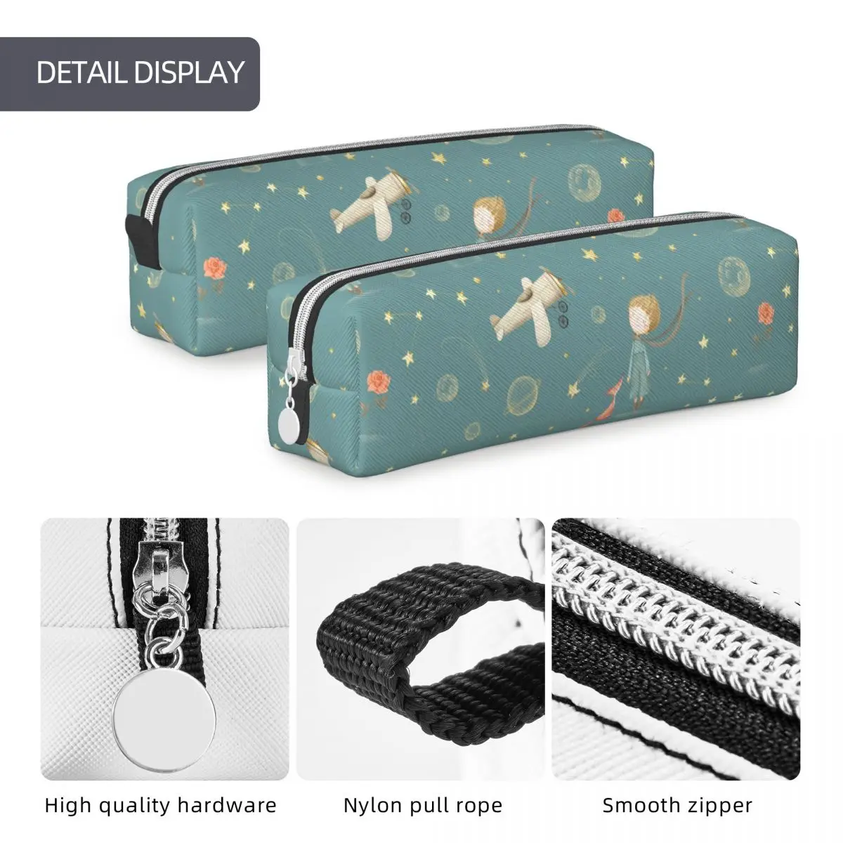 Cute The Little Prince Pencil Case Pencil Box Pen for Girls Boys Big Capacity Bags Students School Gifts Stationery