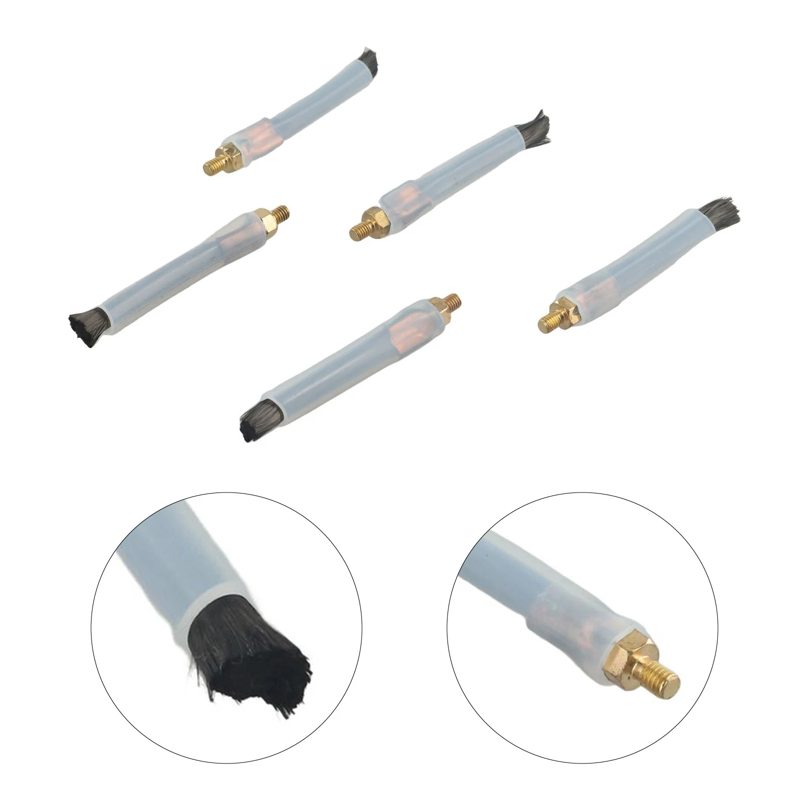 

High Quality 100% Brand New M6 Welding Brush Convenient Seam Cleaning With Silicone Sleeve 3.15 Inches Bristle