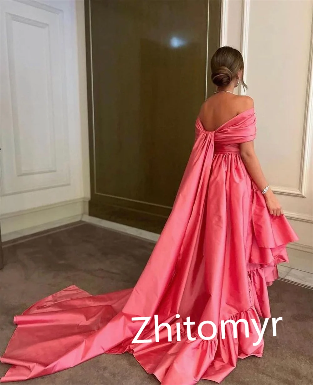 Customized Exquisite High Quality	Bateall Ball Gown Prom Dresses Draped Sweep/Brush Formal Ocassion  S vestidos de ocasião forma