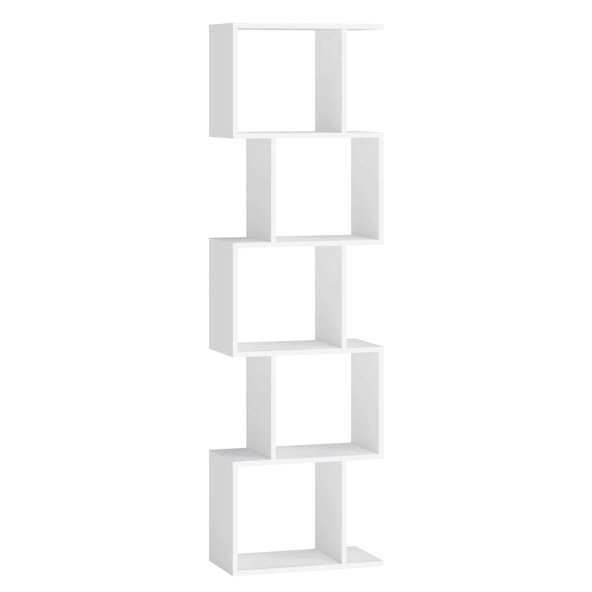 VASAGLE Bücherregal, Regal mit 5 Ebenen, 24 x 40 x 159 cm, Standregal