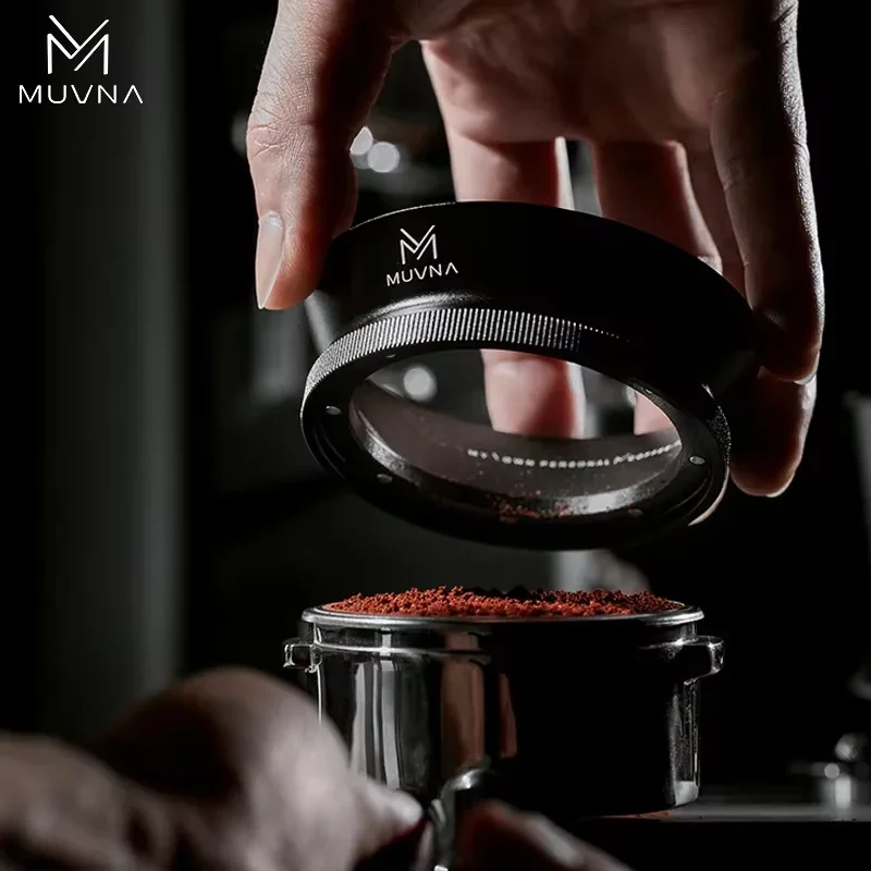 Anel Dosador Magnético MUVNA 51/53/58mm, Anel Dosador de Espresso Anti-Derramamento com Ímã para Porta-Filtro, Acessórios para Barista
