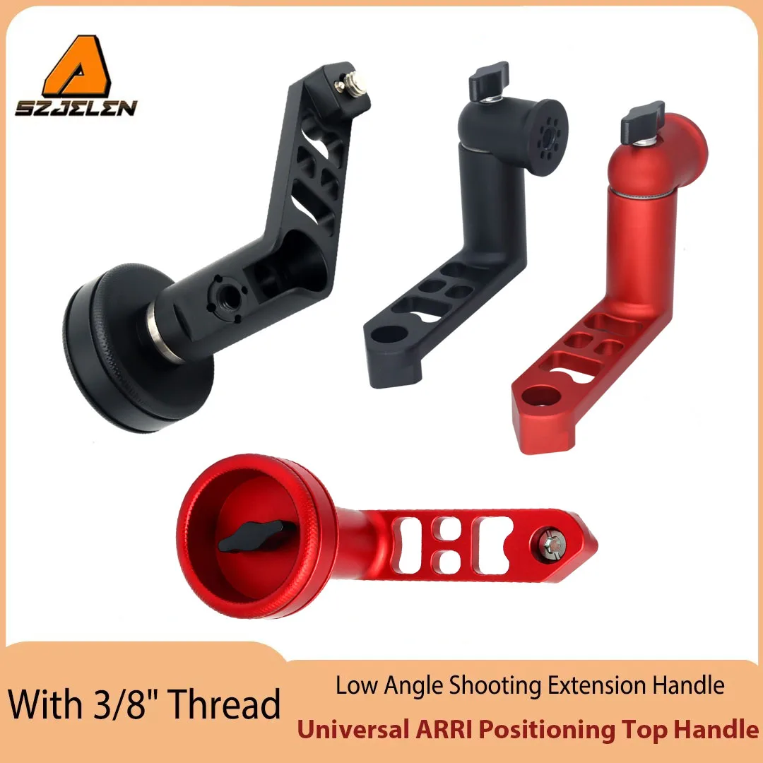 New Type ARRI Positioning Top Handle, Low Angle Shooting Extension Handle with 3/8