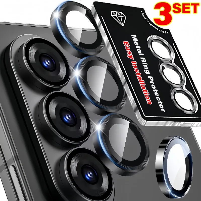 

For Samsung Z Fold 7 Camera Lens Protector HD Tempered Metal Glass Anti Scratch Camera Screen Protector Film for Galaxy Z Fold7