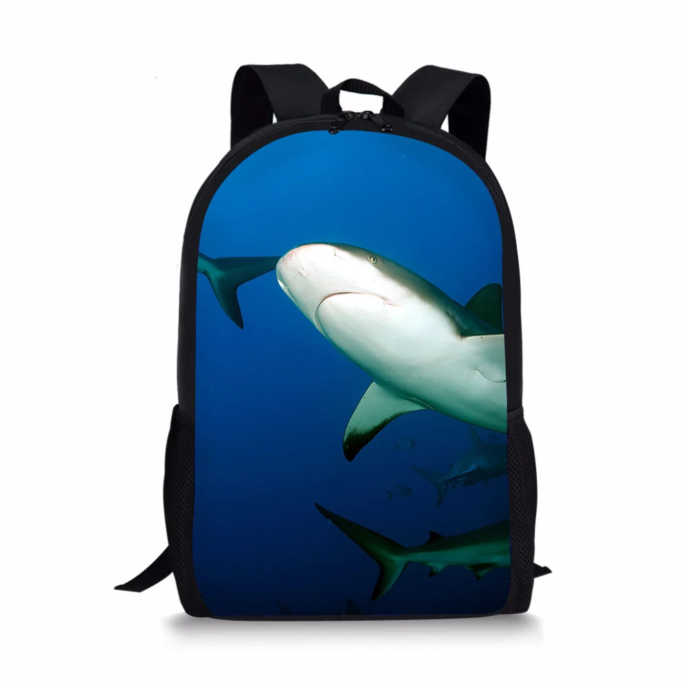 Boys Girl Kids School Bag Child Shark 3D Printing Backpack Student Book Bags Cute Girls Children's Schoolbag Sac A Dos