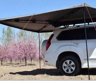 خفيفة الوزن من الألومنيوم على شكل صدفة 270 درجة بدون إطار خيمة تخييم قائمة بذاتها للحفلات الخارجية #2