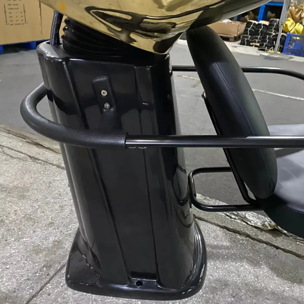 

Barber Shop Beauty Salon Golden Shampoo Chair Haircut Equipment