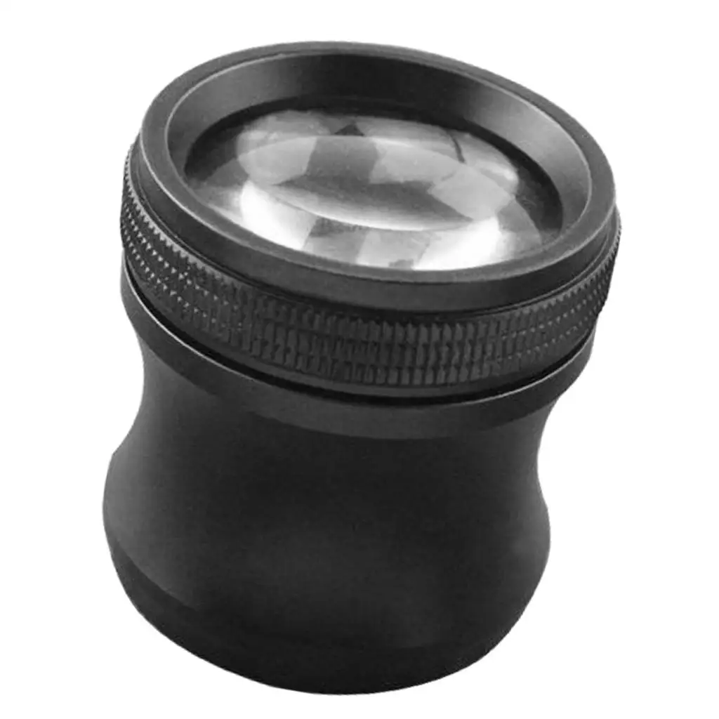 HD Handheld Magnifier 20X Glass Lens Loupe for Coin Stamp and Jewelry Detail Viewing Compact Pocket Magnifying Tool for Craft