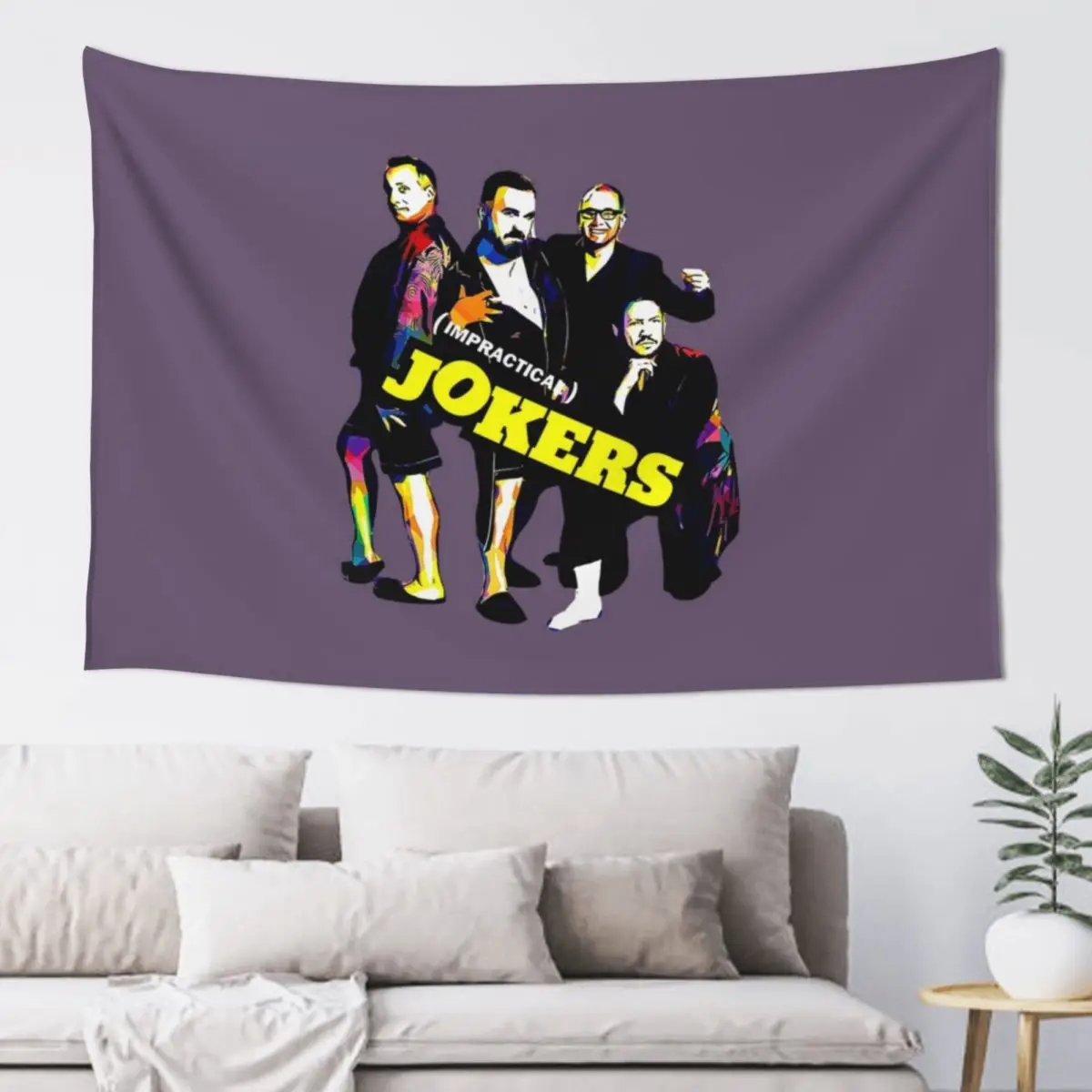 

Impractical jokers I Brake For Sal Vulcano Tapestry House Decoration Funny Tapestry