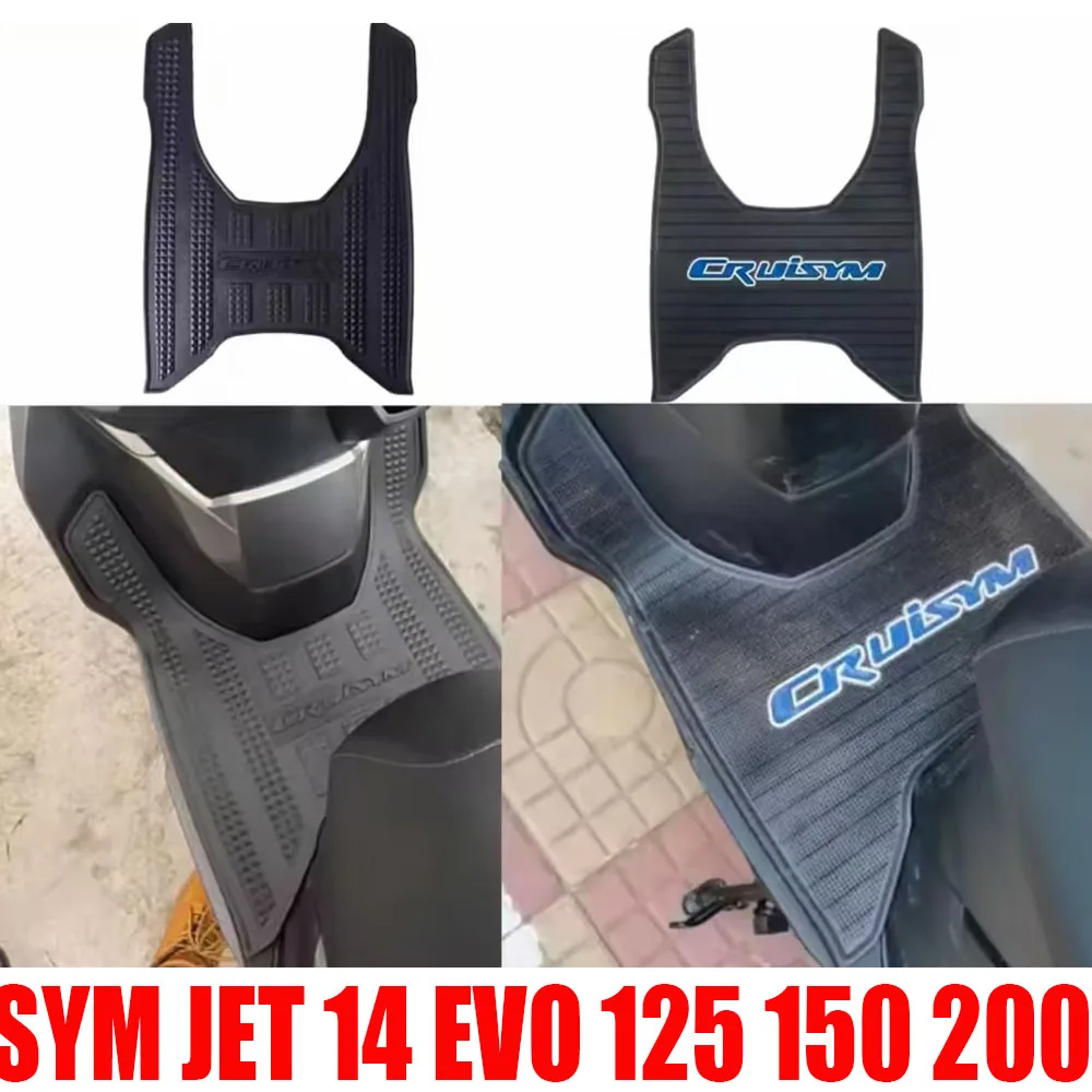 Подходит для SYM JET 14 EVO 125 150 200, аксессуары для модификации мотоцикла, утолщенные подушечки для ног, подушечки для педалей