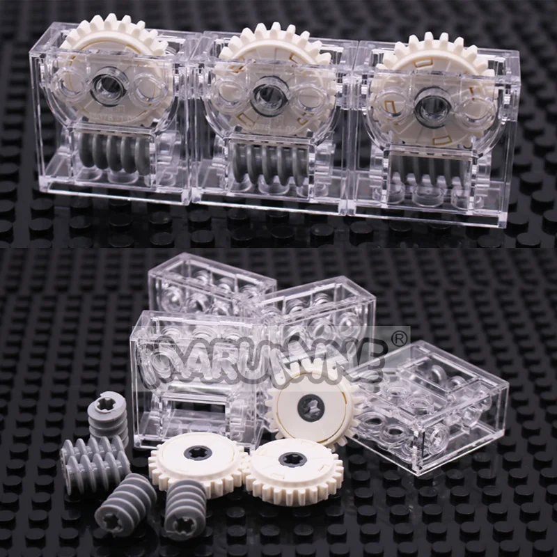 Marumine Gear Box MOC Building Block Technology Parts 76019 