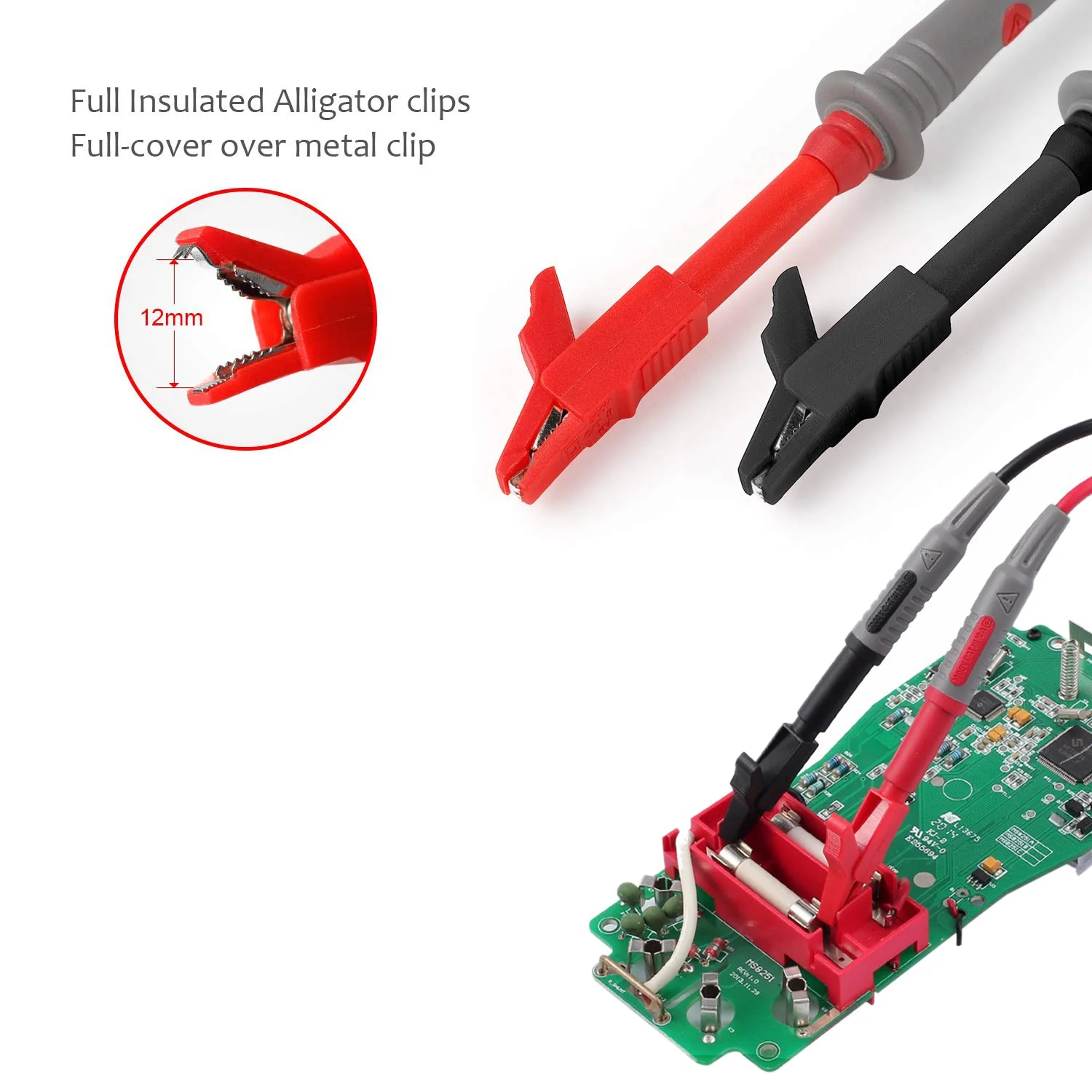 Autore parat ur werkzeug Multimeter Meter Pen Line Test Kit,Digital Multimeter Kabel, mit Krokodil klemme, Multifunktion stest Sonden spitze