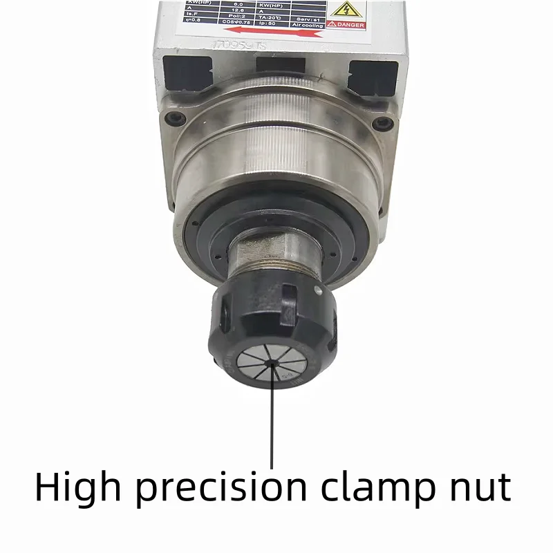 Edge Banding Machine Spindle Motor GDZ-6.0KW High-speed, High Torque Air-cooled Spindle Spindle Motor