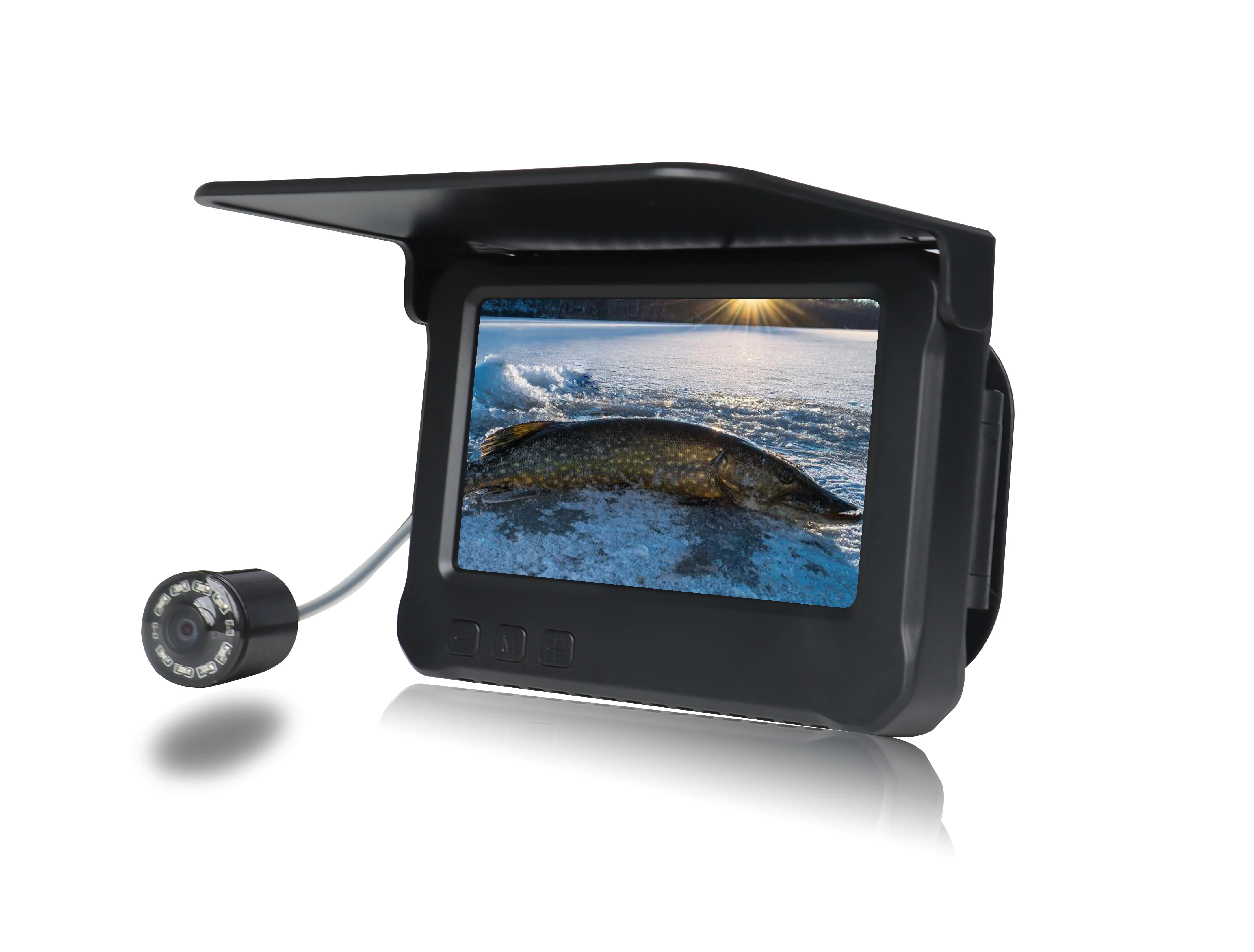 4.3Inch IPS Screen 1000TVL Underwater 15/20/30m Fishing Camera Handheld Endoscope ICE-Fishing Camera CMOS Borescope Fish Finder