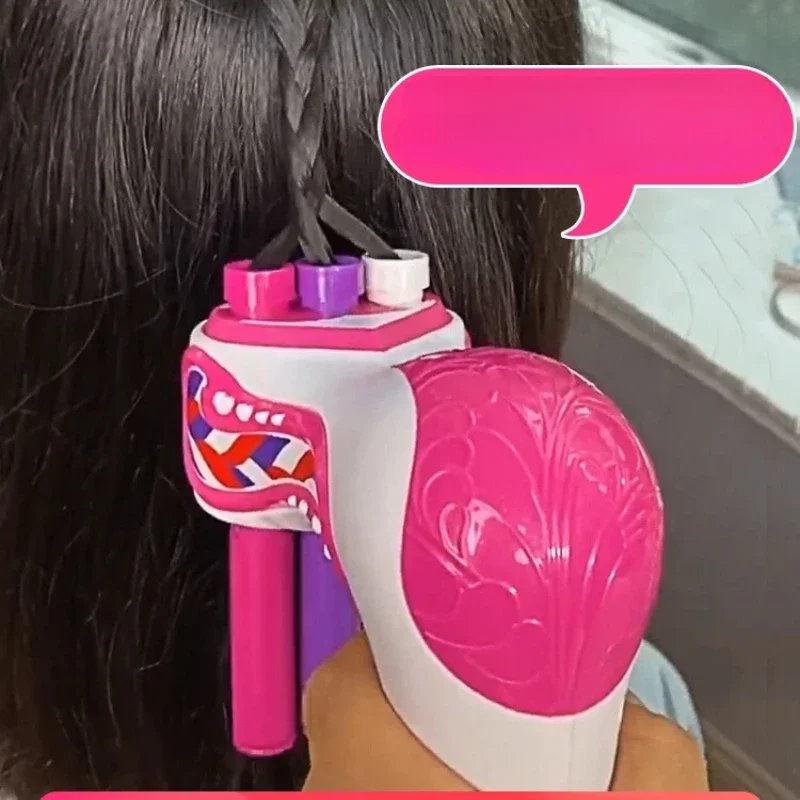 Children's hair braiding artifact electric three strand Fried Dough Twists braid lazy hair braider automatic braid machine