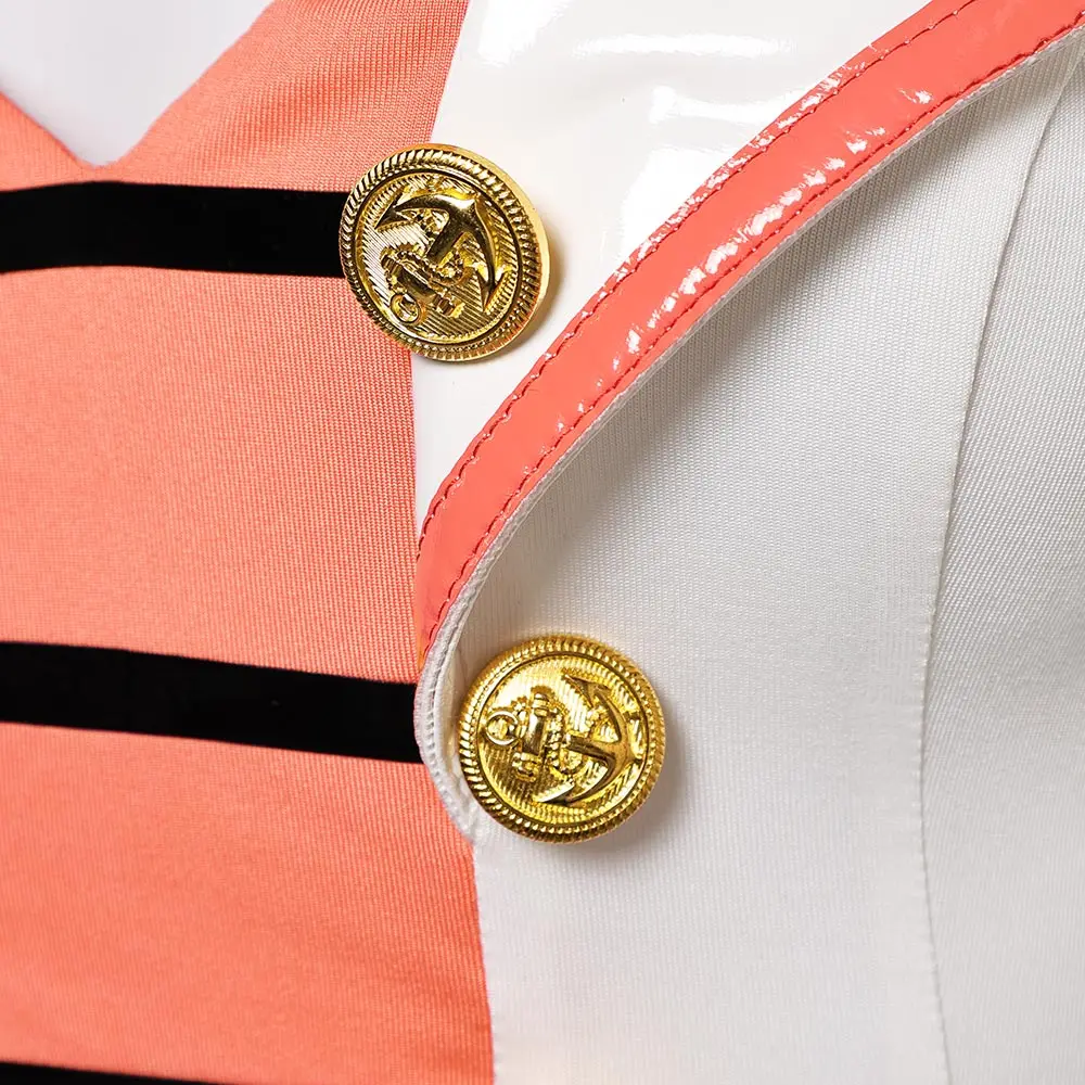 女性のためのLuckiferコスプレコスチューム、アニメのランジェリー、漫画のホテルの衣装、セクシーな下着、帽子セット、女の子の偽装、衣装