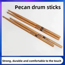 Hickory 5B Drum Sticks Strong Durable Beginner Practice Drums Kit Wooden Drum Stick Smooth Percussion Instruments Accessories