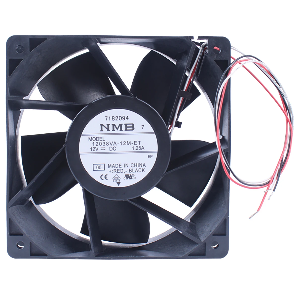 

Original 12038VA-12M-ET DC12V 1.25A 12038 3-wire cooling fan