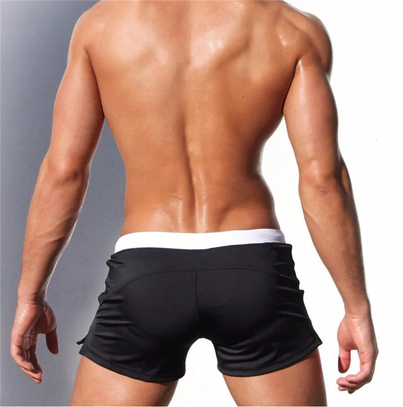 Herren-Badeshorts, Badehose, Kordelzug, Netzfutter, elastische Taille, atmungsaktiv, schnell trocknend, Boardshorts für Strand, Pool, Sommer, männlich – Detail 9