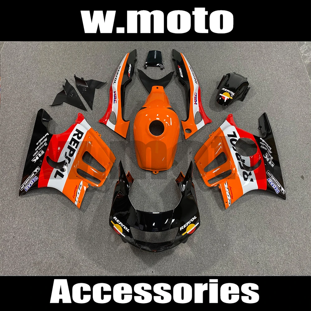 new Motorcycle Fairing Kit ABS Plastic Body For CBR600 CBR 600 F3 1997 1998 Cowl Full Bodykit Black Accessories Fairings