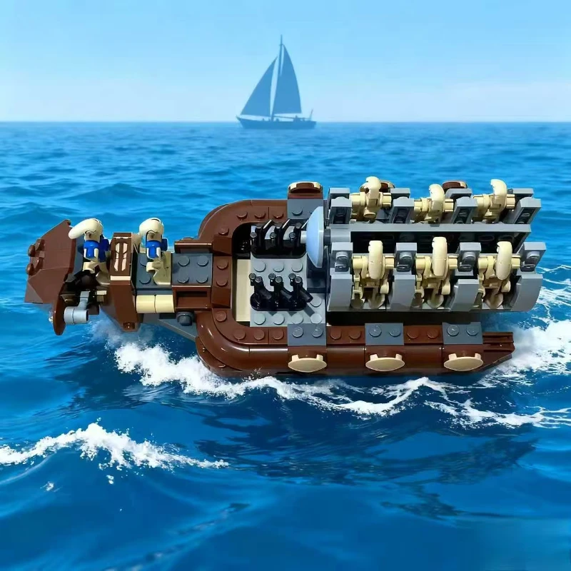 ستار خطة 262 قطعة صالح 40686 مركبة مواصلات بطة الجندي اللبنات نموذج لعبة الطوب طفل الكبار هدايا عيد الميلاد عيد الميلاد #6