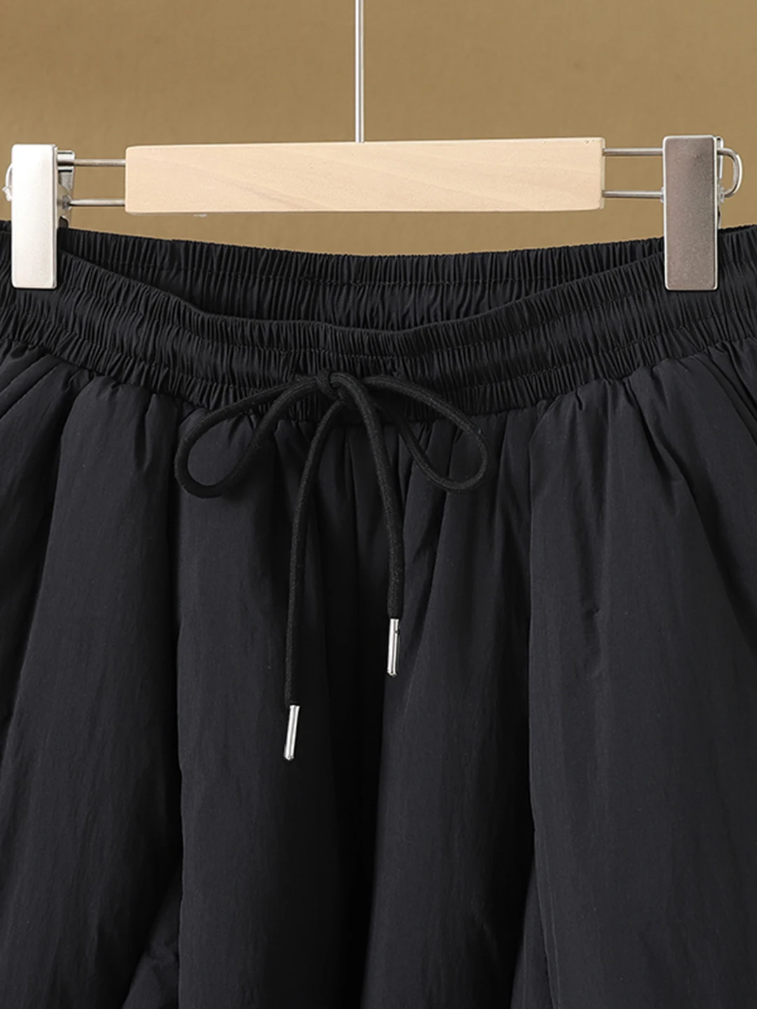 Pantalon ample en coton à jambes larges pour femme, décontracté, Dstring, couteau courbé, ballon, taille haute, jambe droite, nouvelle collection hiver