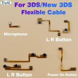 For Nintend 3DS L R Shoulder Button Flex Cable For New 3DS Left Right Switch Trigger Button Power On Off Microphone Flexible