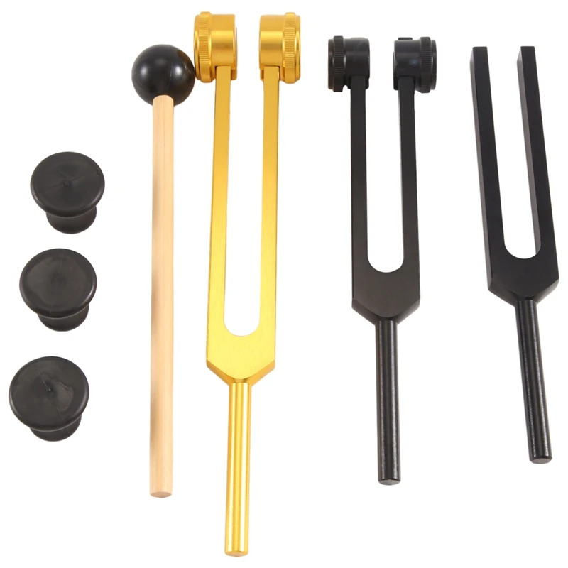 

New Tuning Forks for Set 128/256/512Hz - Sound Instruments - Tuning Fork Set - Chakra Tuning Forks