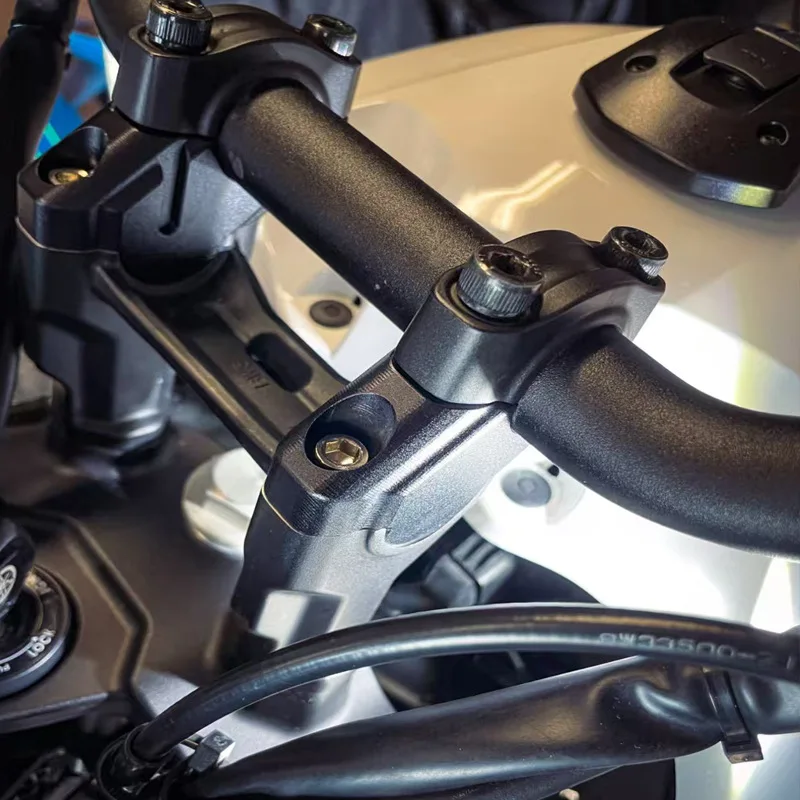 For Yamaha Tenere700 XTZ Tenere World Raid T7 Rally Motorcycle With Handlebar Clamp Extension Adapter offset Handlebar Risers
